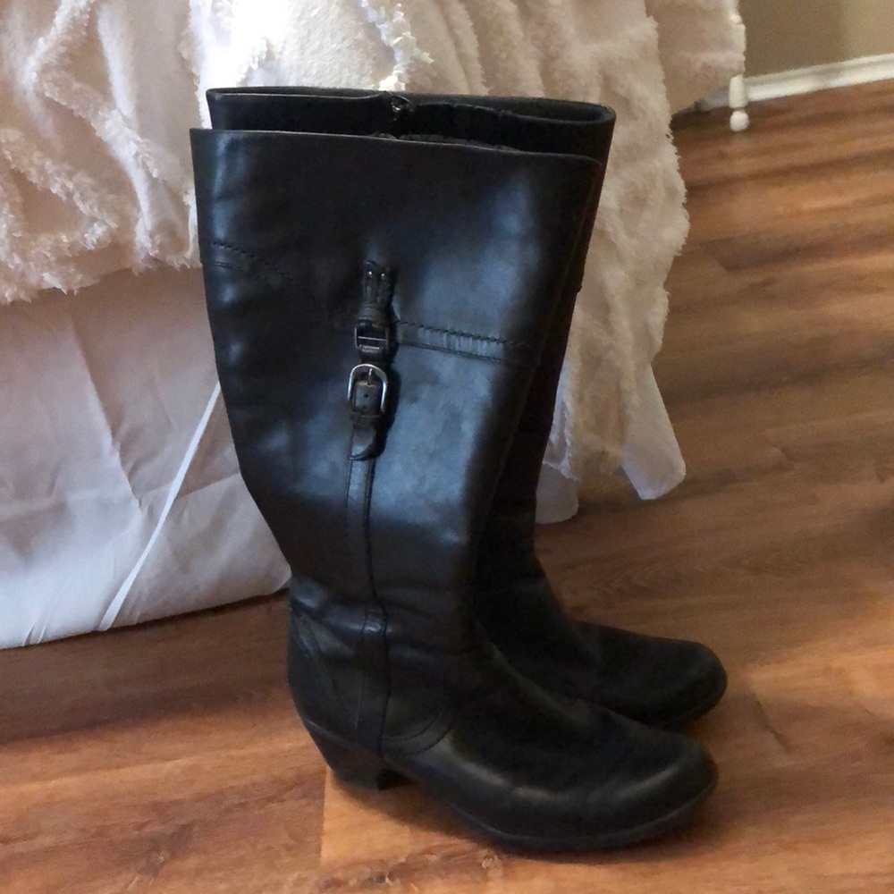 Wide-Calf Knee High Boots